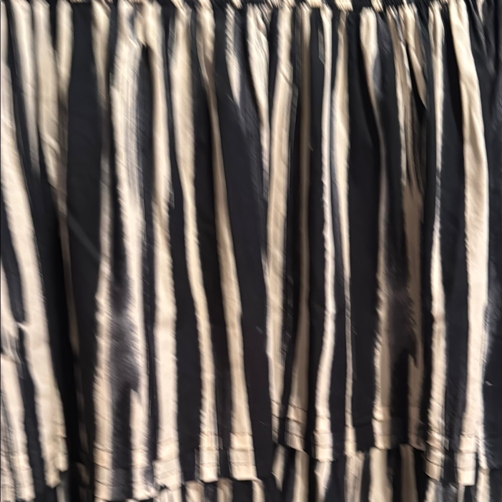 Anthropologie Dark Navy and White Dress NEW - Picture 4 of 5